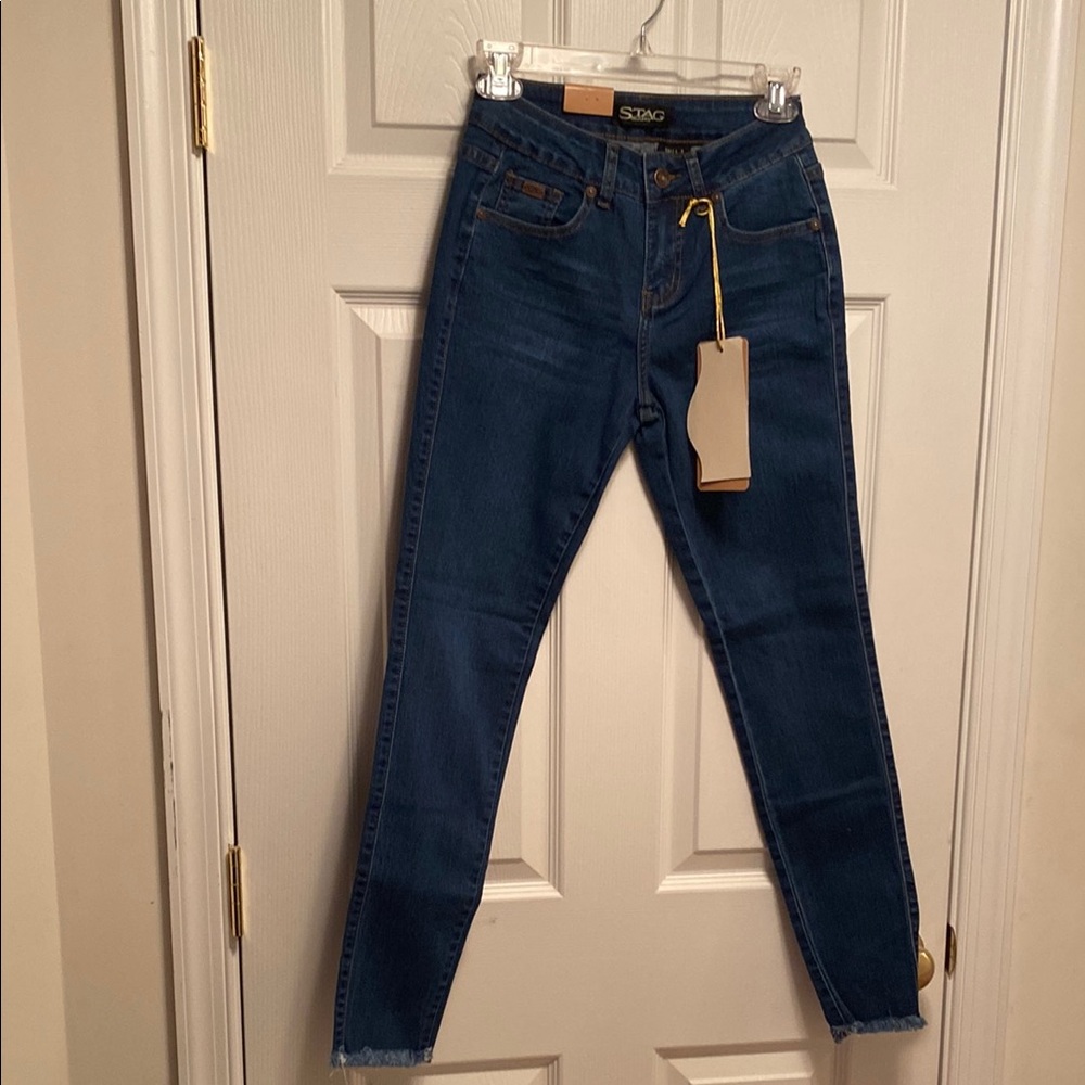 Stag Dark Wash Butt Lifting Jeans…size 3